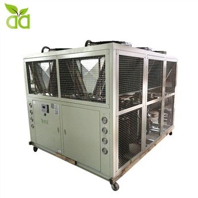 90kw صنعتی هوا خنک کننده آب چیلر مخزن